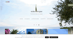 Desktop Screenshot of molinodeigiusi.it